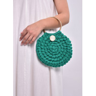  Gestrickte Makramee-Tasche Bubbles