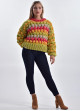 Buntes Pullover mit Bubbles