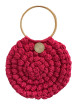  Gestrickte Makramee-Tasche Bubbles